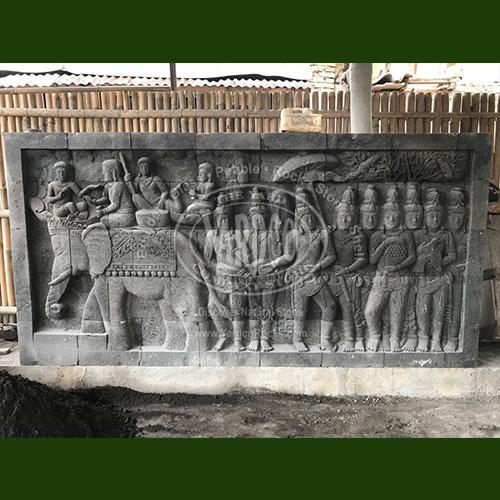 The Persuasion of Buddha to Stay (Front Facing)