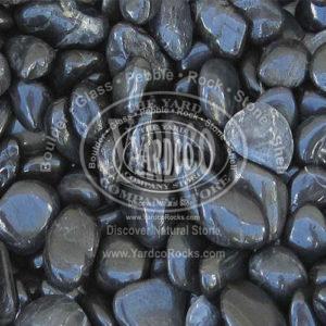 Close-up of 1"-2" High-Polished Beach Pebbles