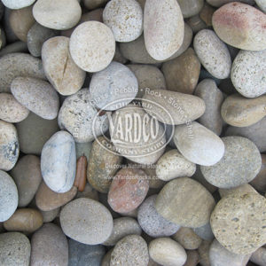 Close up of Mexican Beach Pebble Buff for Sale at Yardco