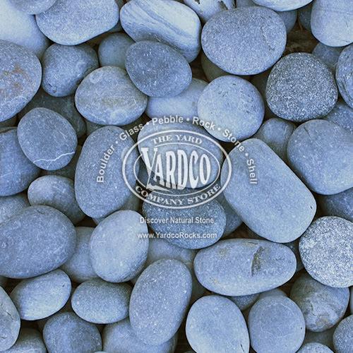 Peruvian Black Beach Pebbles 2"-3" Size