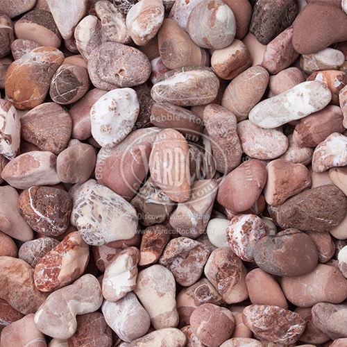 Indonesian Beach Pebble "Malta Maroon"