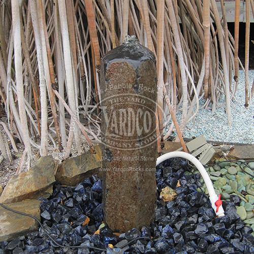 Basalt Water Feature - Polished Top Fountain • Imported