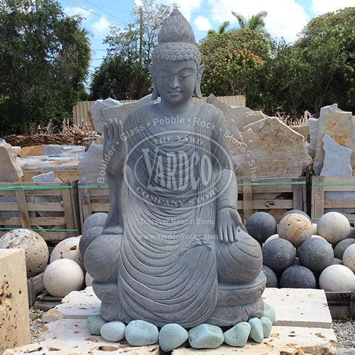 Abhaya No Fear Hand Carved Buddha