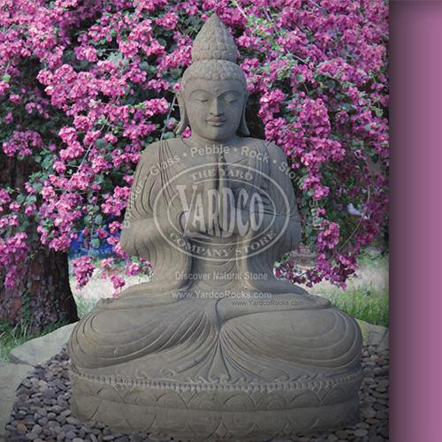 Praying Lavastone Buddha