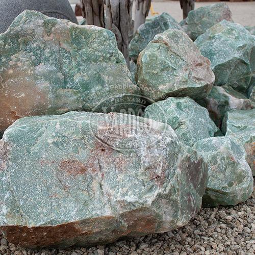 Green Aventurine Quartz Boulder & Chunk • Imported