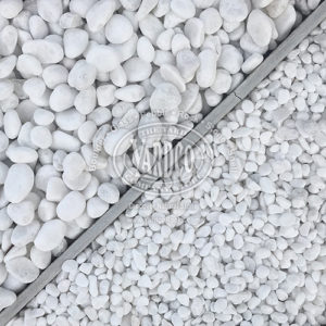 Imported Vietnamese Sparkly White Pebbles Gravel