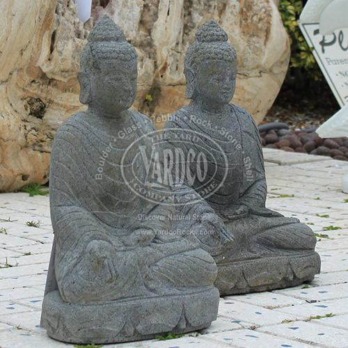 Lavastone Andesite Buddha 18"