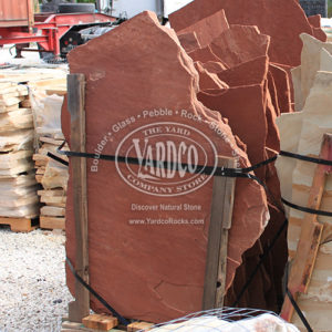 Red Sandstone, Landscape Stone for Sale, Thin Select, Extra Large Pieces
