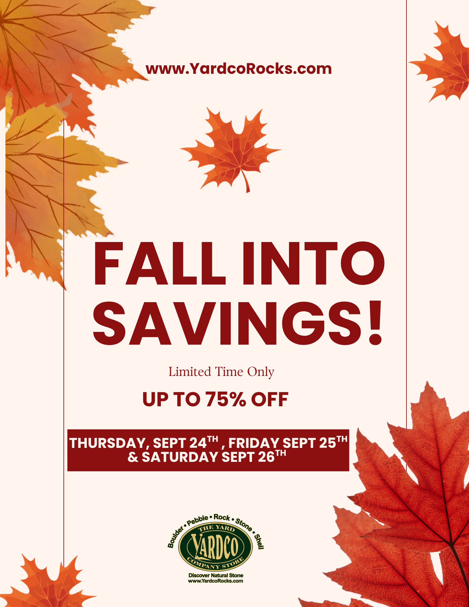 Brown and Beige Illustrative Autumn Sale Flyer (1)